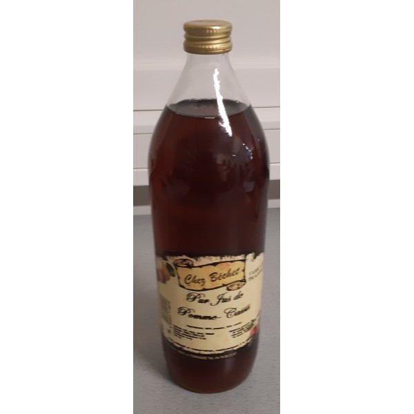 Jus de pomme framboise (1L)