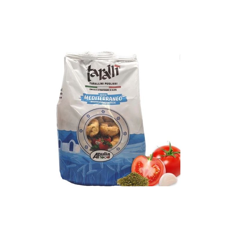 Taralli saveur méditerranéenne 250grs