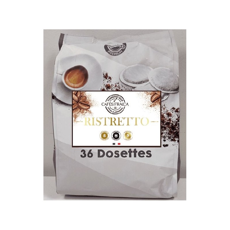 Dosettes souples compatibles Senseo® - RISTRETTO