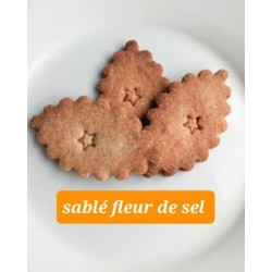 Sablé fleur de sel (sachet  150gr)