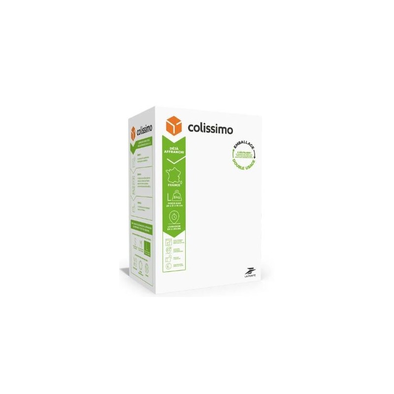 Colissimo boite large (jusqu'à 5 kg)