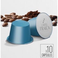 Capsules Alu x10 compatible Nespresso