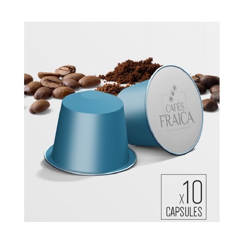Capsules Alu x10 compatible Nespresso