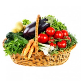 Panier de légumes de saison