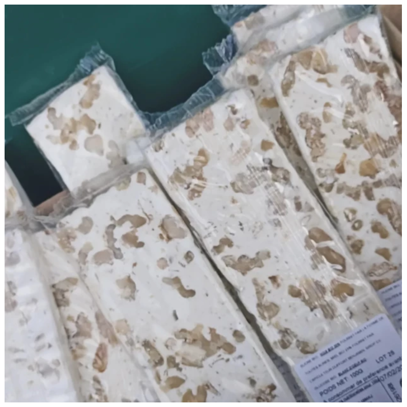 Nougat en barre de 100g