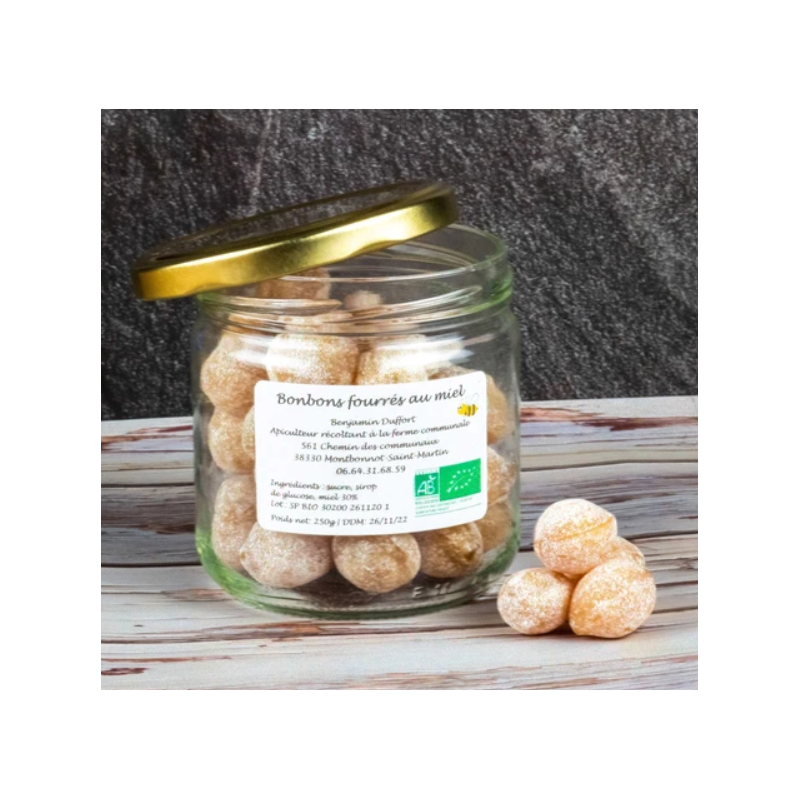 Bonbons fourrés au miel 250g