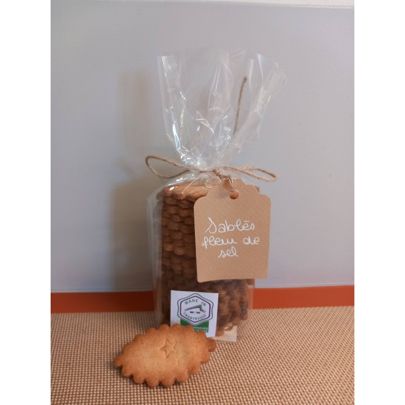Sablé fleur de sel (sachet  150gr)