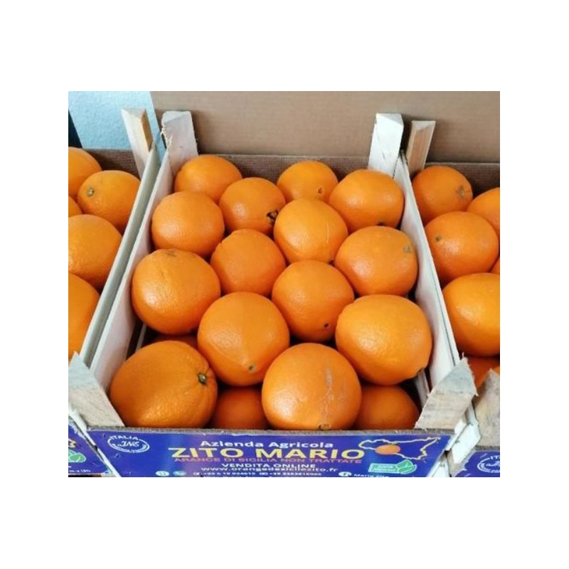 Cagette 10kg Orange Navel de Sicile