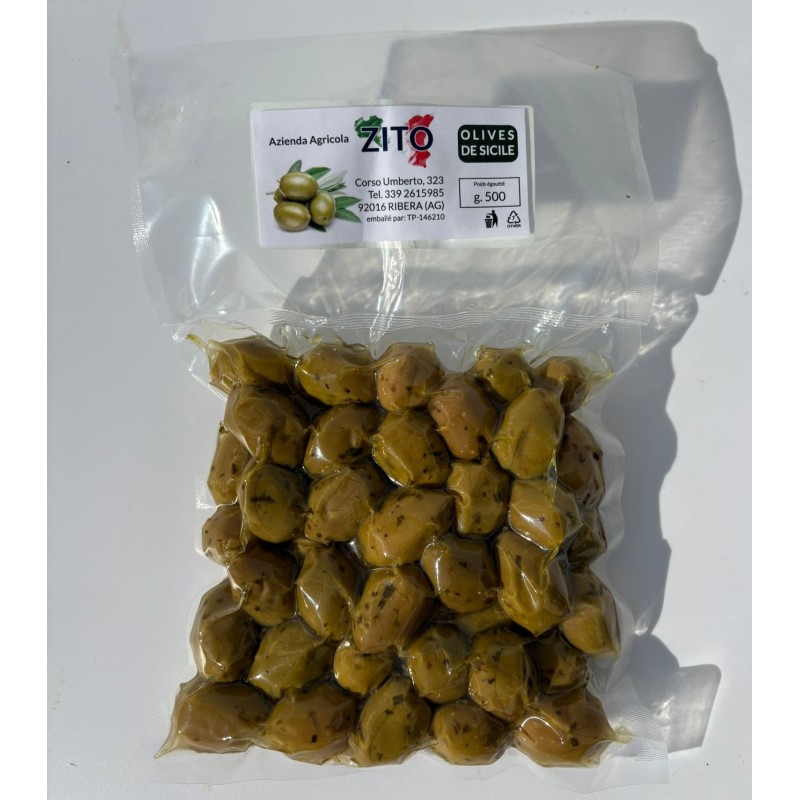 Olives verte 500 gr